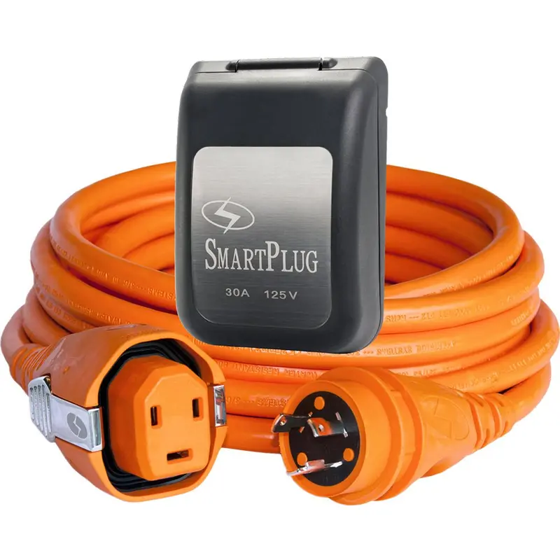 Smartplug 30 Amp Smartplug/Twist Type Cordset W/Black Inlet Cover- 50 [C30503bm30pb] 1