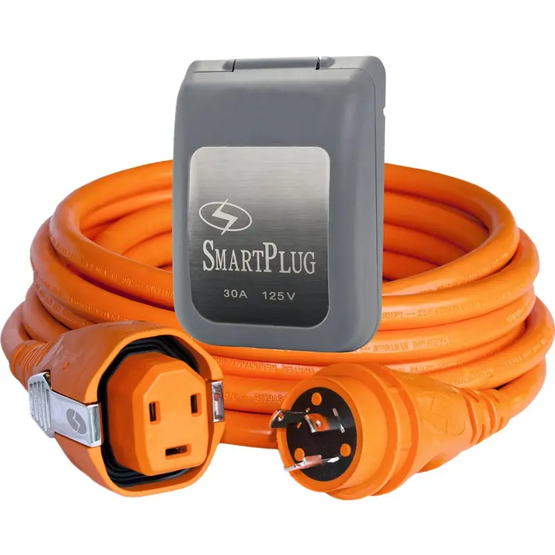 Smartplug 30 Amp Smartplug/Twist Type Cordset W/Grey Inlet Cover- 50 [C30503bm30pg] 1