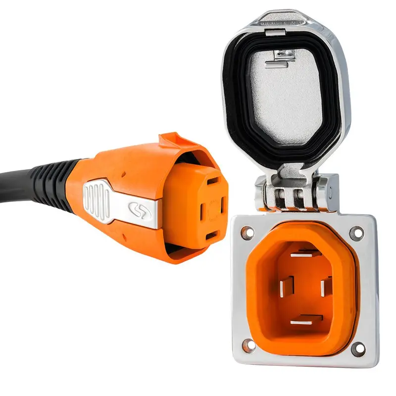 Smartplug 50 Amp Stainless Steel Combo Kit [B50assy] 1