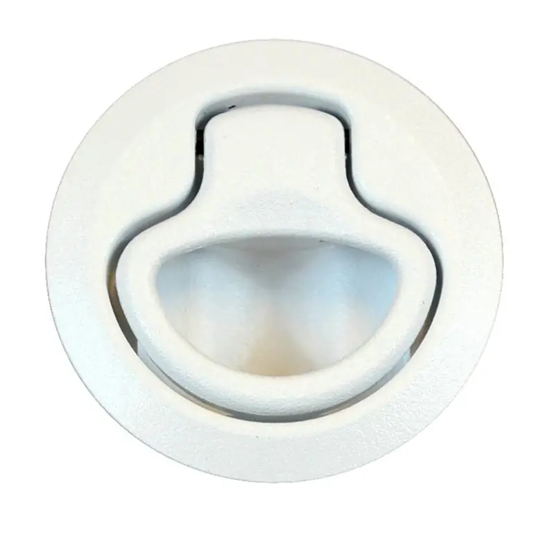 Southco Flush Pull Latch - Pull To Open - Non-Locking White Plastic [M1-63-1] 1