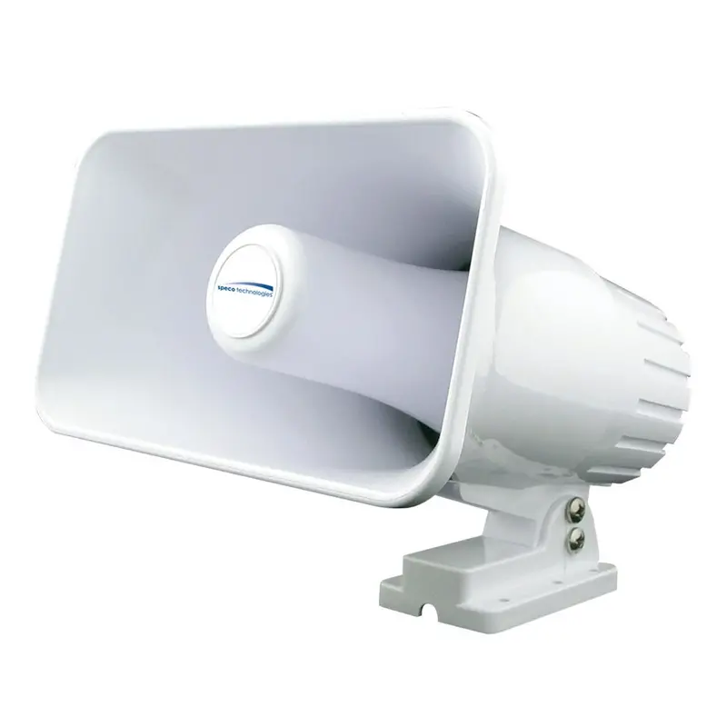 Speco 4" X 6" Weatherproof Pa Speaker Horn - White [Spc12rp] 1