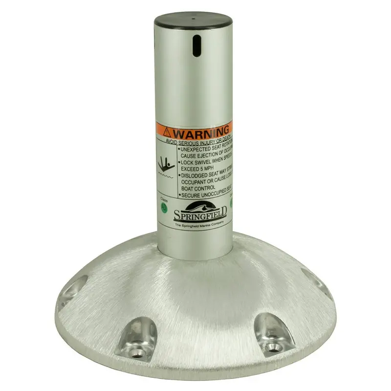 Springfield 2-3/8" Explorer Fixed-Height Locking Pedestal - 10" [1250310-Mlns] 1