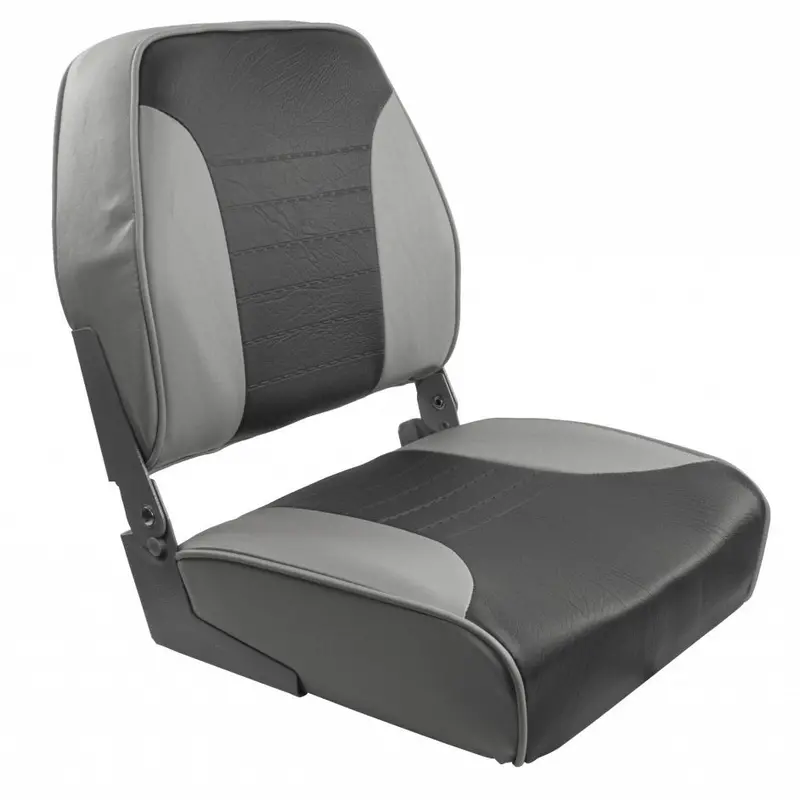 Springfield Economy Multi-Color Folding Seat - Grey/Charcoal [1040653] 1