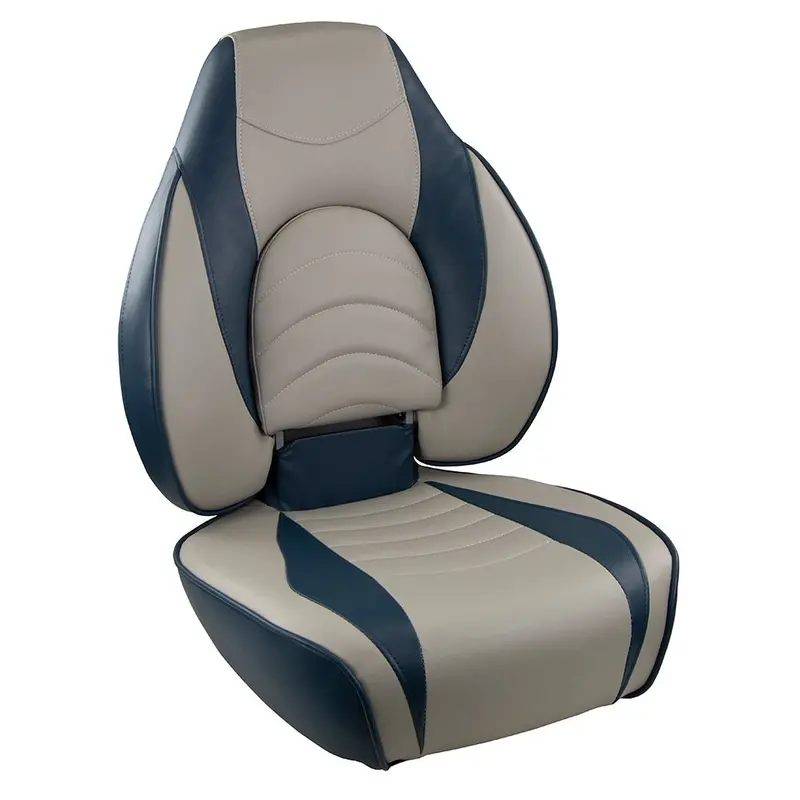 Springfield Fish Pro High Back Folding Seat - Blue/Grey [1041631-1] 1
