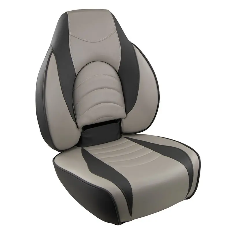 Springfield Fish Pro High Back Folding Seat - Charcoal/Grey [1041634-1] 1