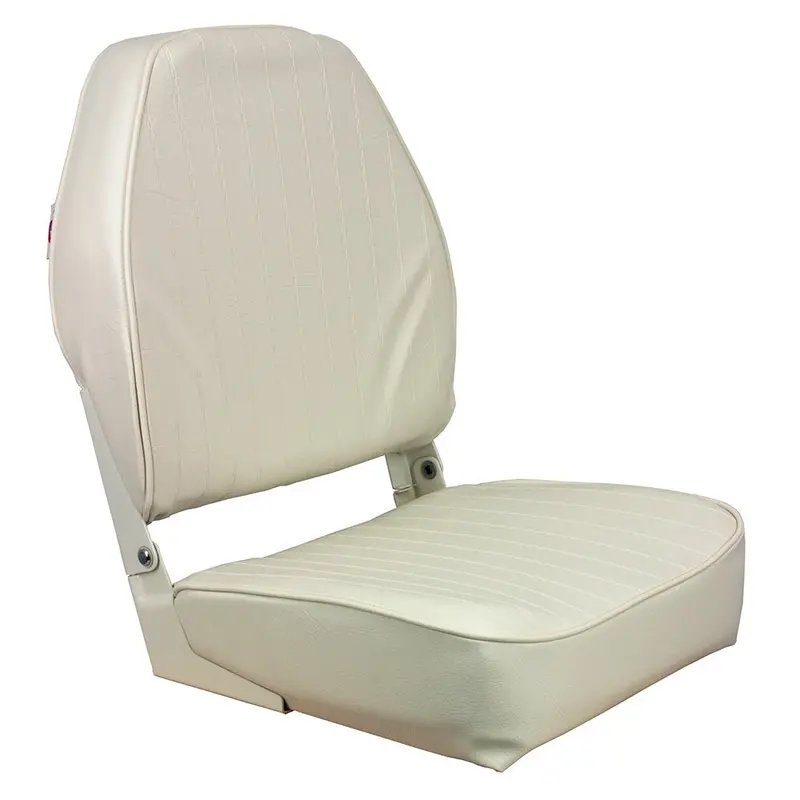 Springfield High Back Folding Seat - White [1040649] 1