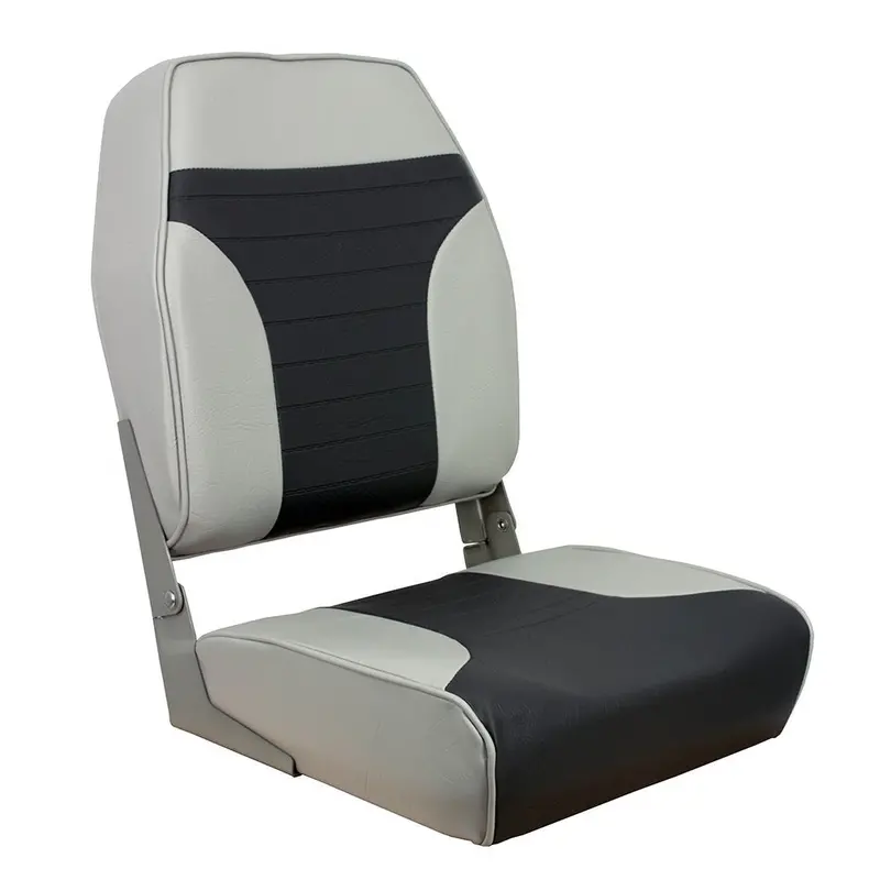 Springfield High Back Multi-Color Folding Seat - Grey/Charcoal [1040663] 1