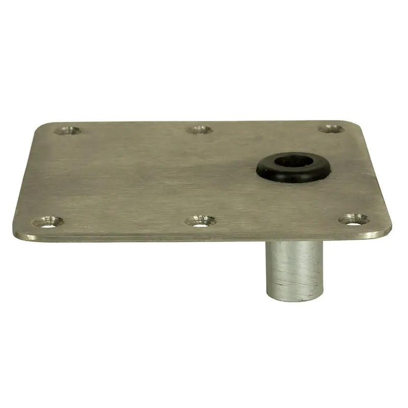 Springfield Kingpin 7" X 7" Offset - Stainless Steel - Square Base (Standard) [1620003] 1