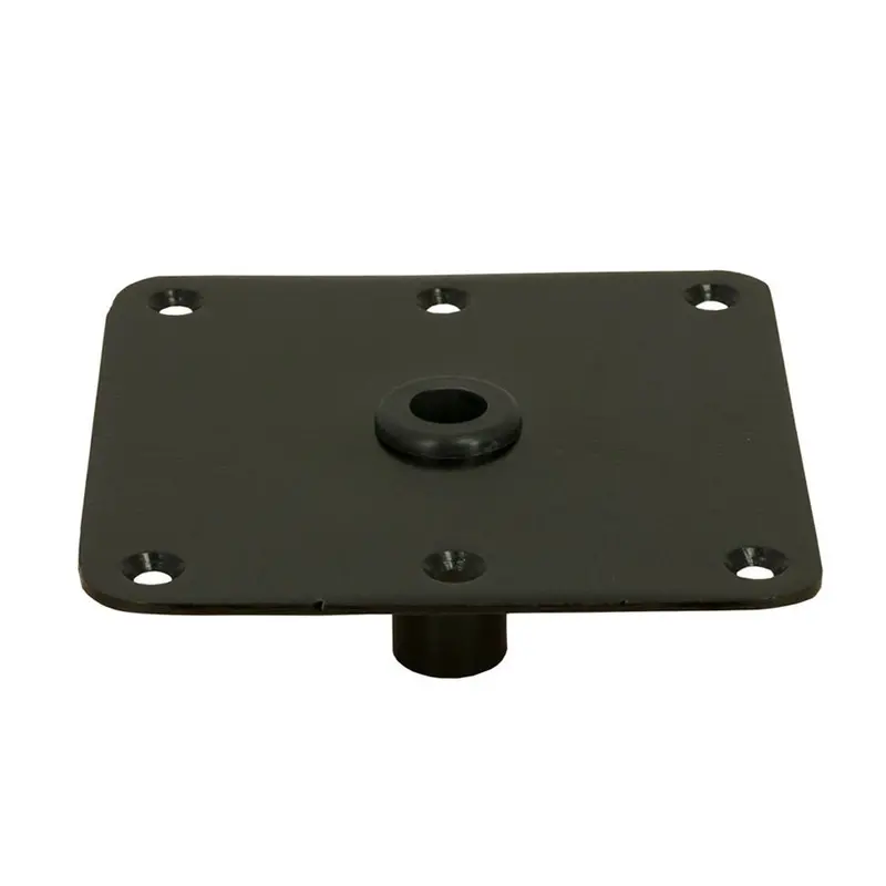 Springfield Kingpin Standard Square Steel Base W/Stain E-Coat - 7"X7" [3620011] 1
