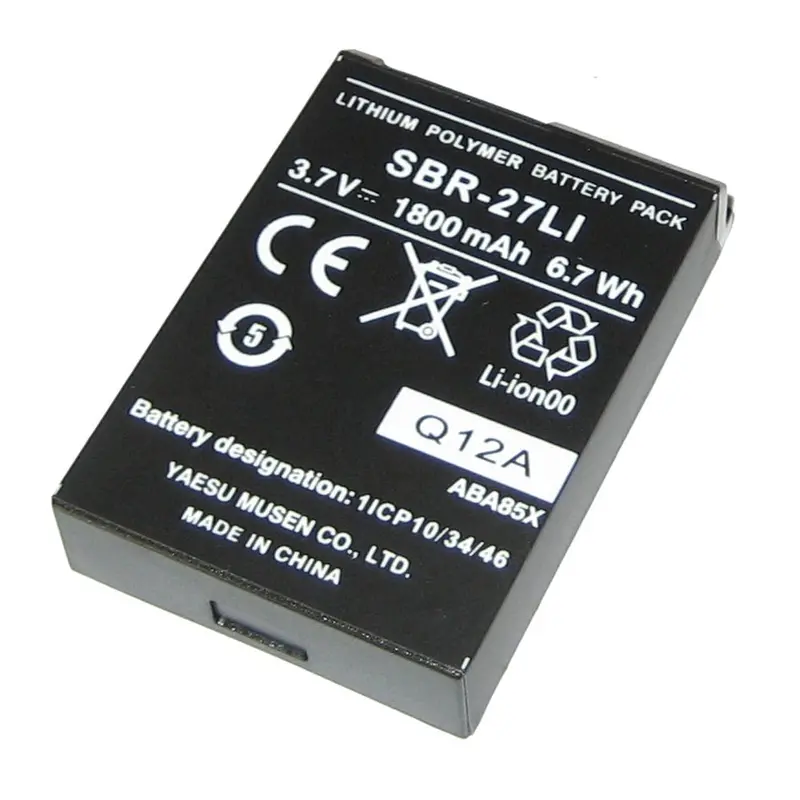 Standard Horizon Replacement Lithium Ion Battery Pack F/Hx300 [Sbr-27Li] 1