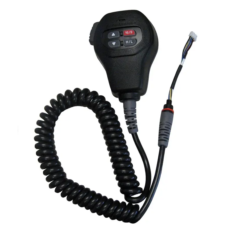 Standard Horizon Replacement Mic F/Gx1200, Gx1600  Gx1700 - Black [Cs2579402] 1