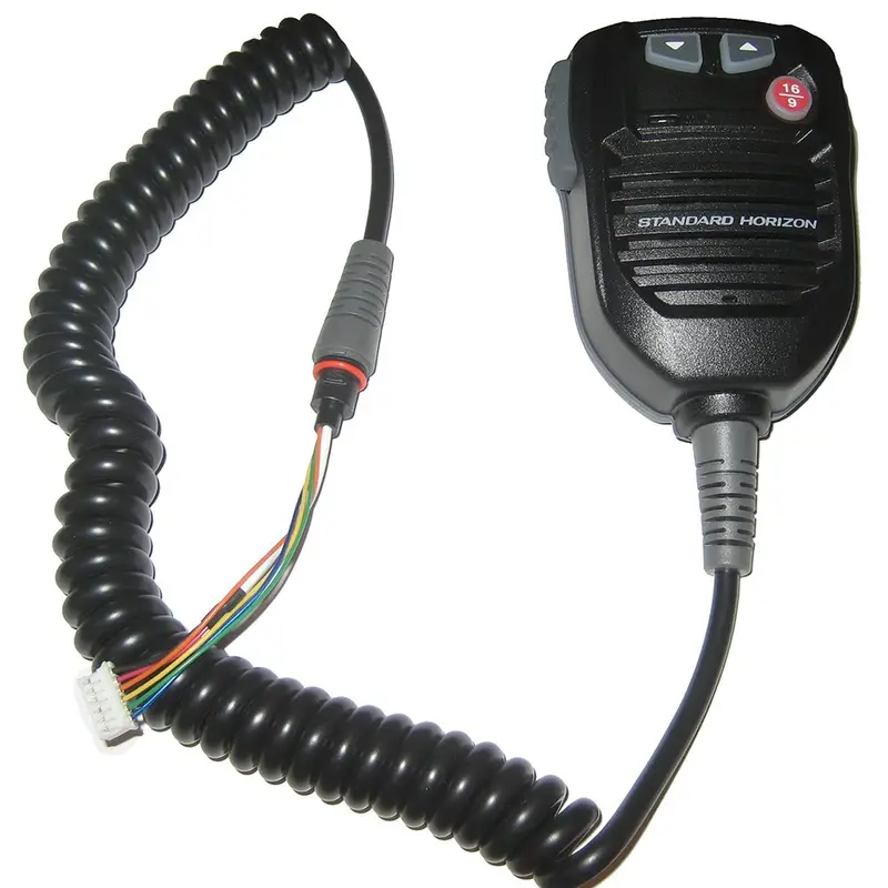 Standard Horizon Replacement Vhf Mic F/Gx2000b, Gx2100b, Gx2150b, Gx2200b - Black [Cs2308402] 1