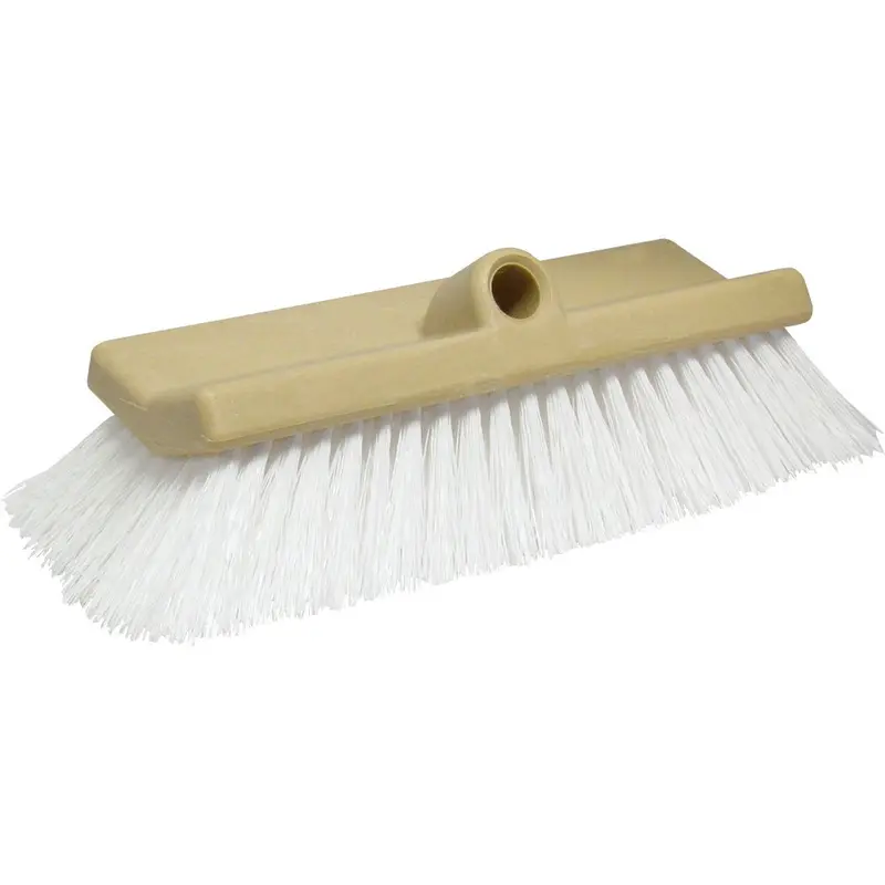 Star Brite 10" Bi-Level Boat Cleaning Brush - Stiff Bristle White Scrubber [40016] 1