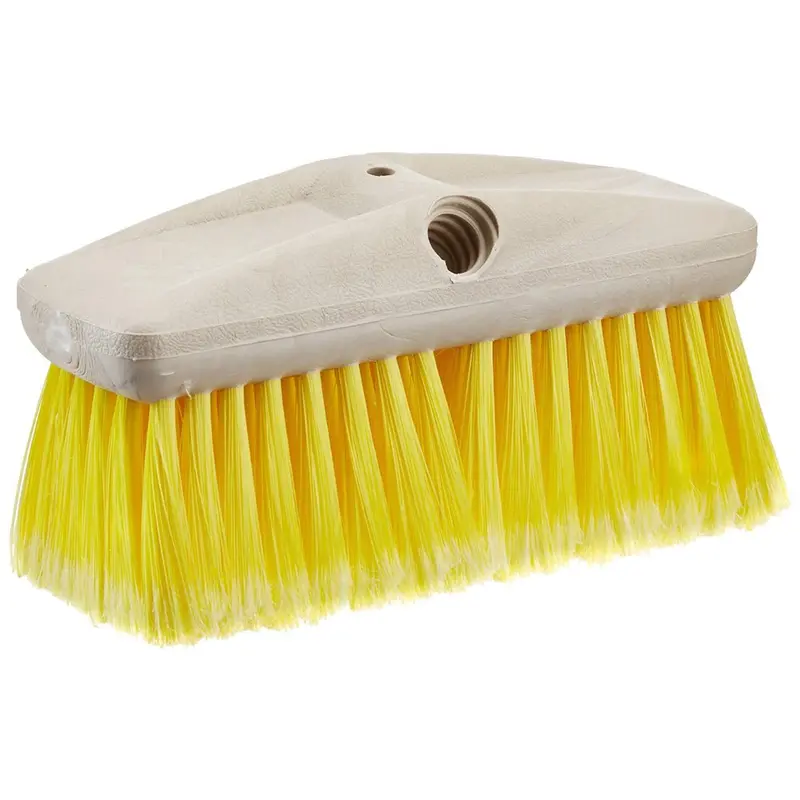 Star Brite 8" Soft Bristle Wash Brush - Extend-A-Brush Compatible - Yellow [40013] 1