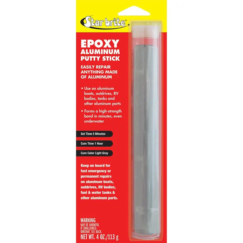 Star Brite Epoxy Aluminum Putty Stick - 4 Oz [87004] 1