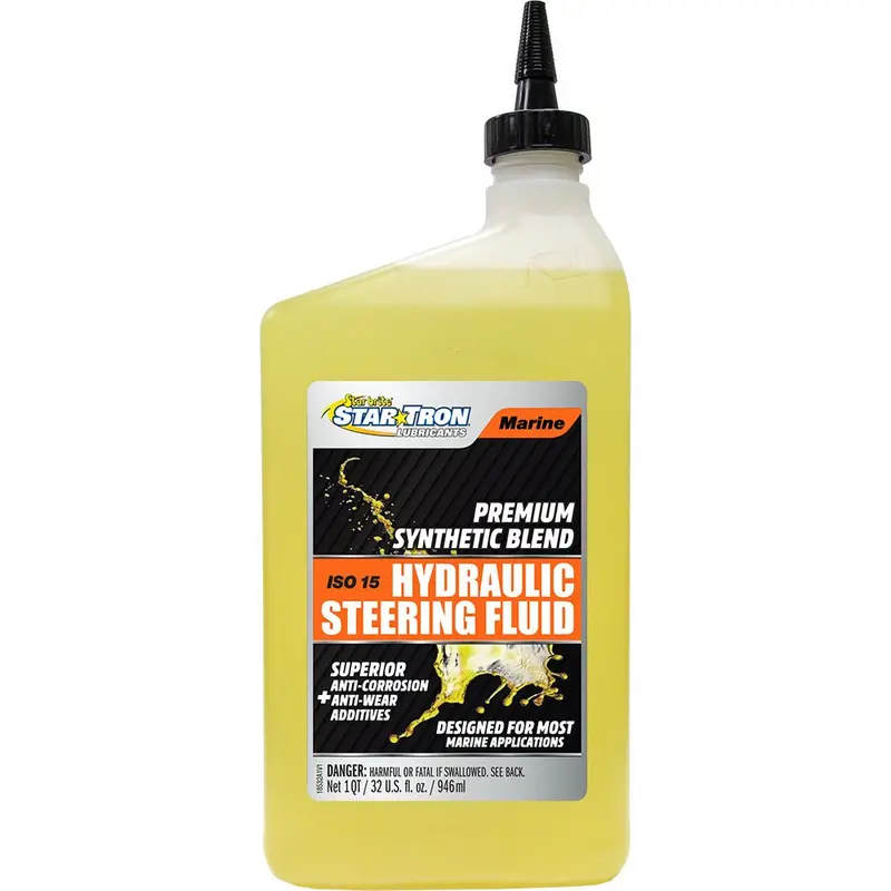 Star Brite Hydraulic Steering Fluid - Iso 15 Marine Synthetic Blend - 32 Oz [18532] 1