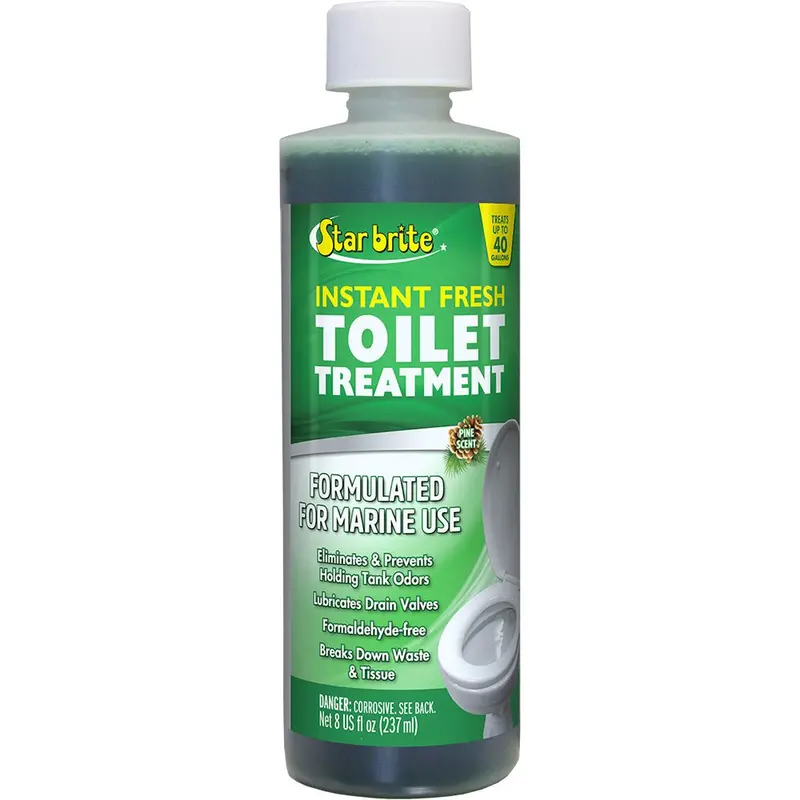 Star Brite Instant Fresh Toilet Treatment - Pine Scent - Biodegradable Formula - 8 Oz *6 Pack [71763] 1