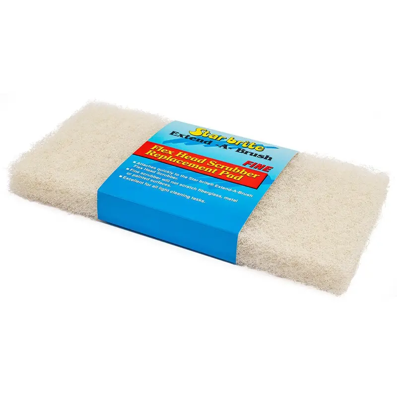 Star Brite Large Scrub White Pad - Fine Texture [40125] 1