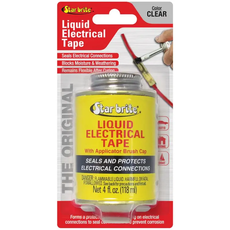 Star Brite Liquid Electrical Tape - Clear - 4 Oz [84108] 1