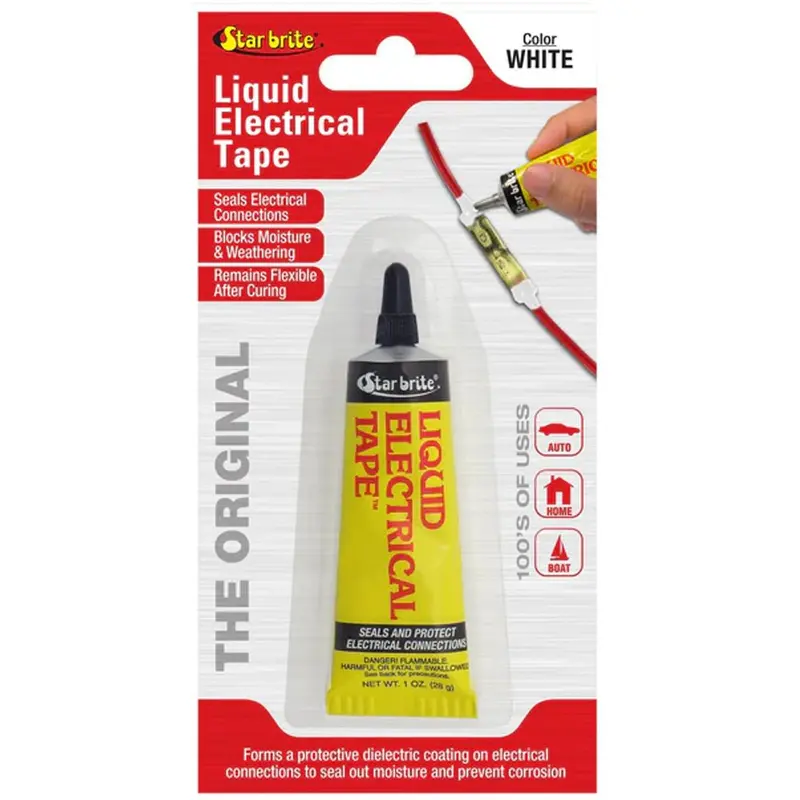 Star Brite Liquid Electrical Tape - White - 1 Oz [84157] 1