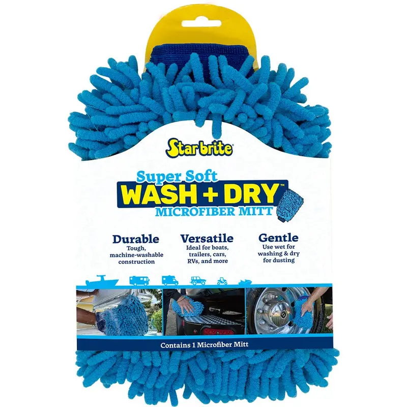 Star Brite Machine Washable Microfiber Reggae Mitt [40105] 1