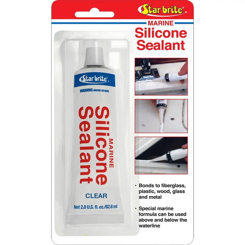 Star Brite Marine Silicone Sealant - Clear - 2.8 Oz [82102] 1