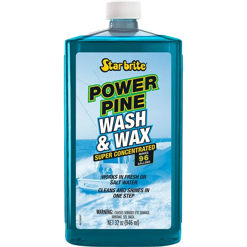 Star Brite Power Pine Boat Wash  Wax - Concentrated Marine Grade Formula - 32 Oz [94732] 1