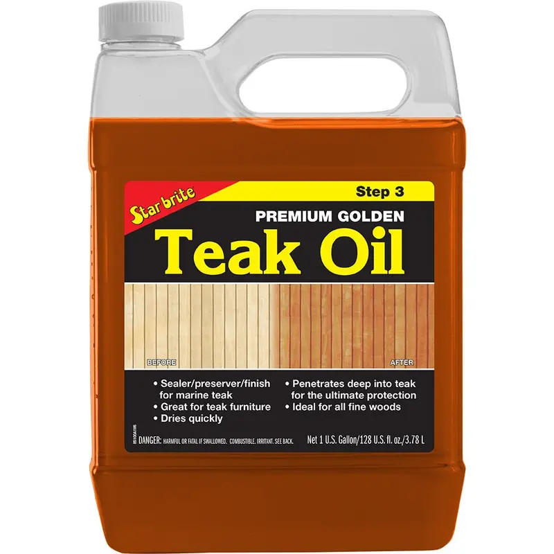 Star Brite Premium Golden Teak Oil - 1 Gallon [85100] 1