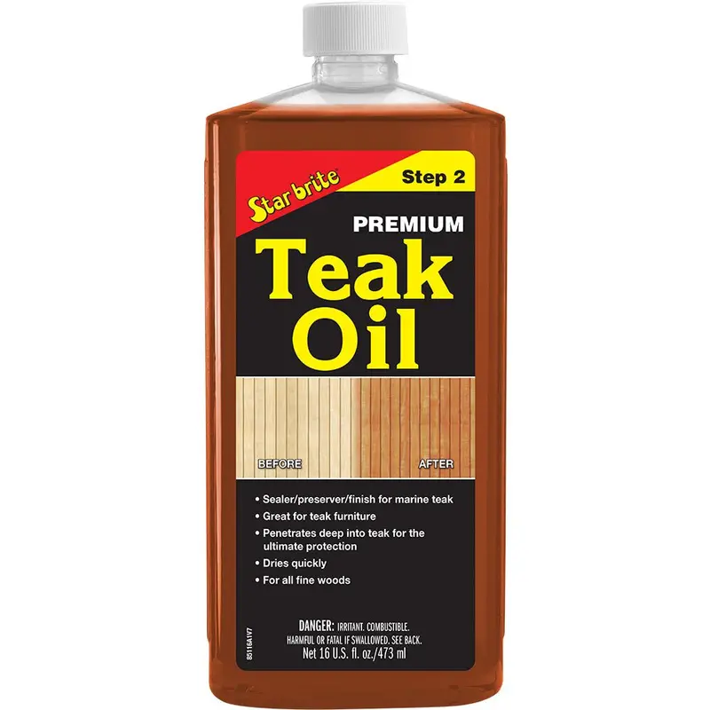 Star Brite Premium Golden Teak Oil - 16 Oz [85116] 1