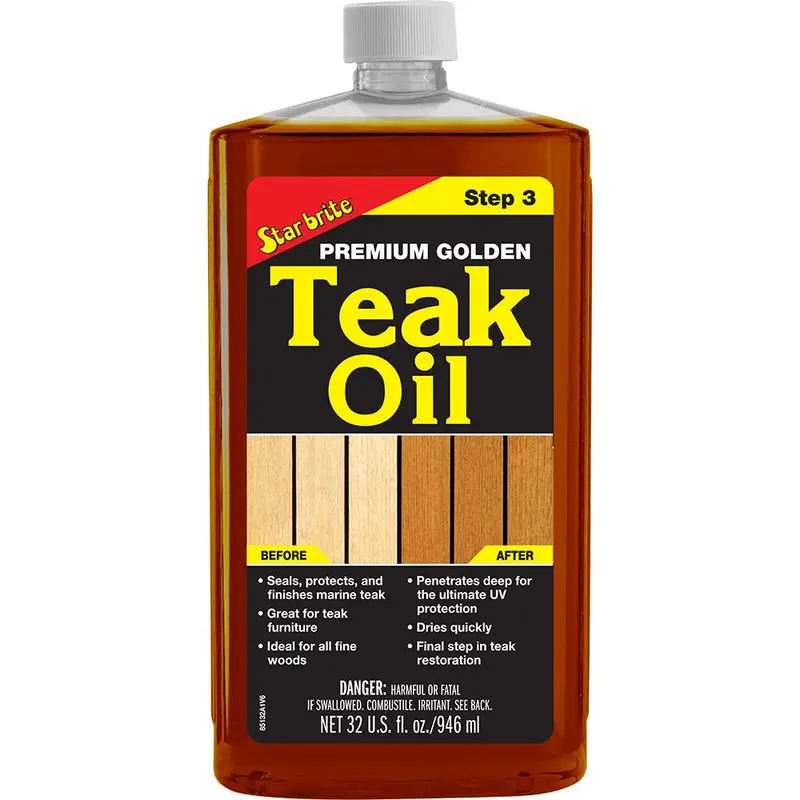 Star Brite Premium Golden Teak Oil - 32 Oz [85132] 1
