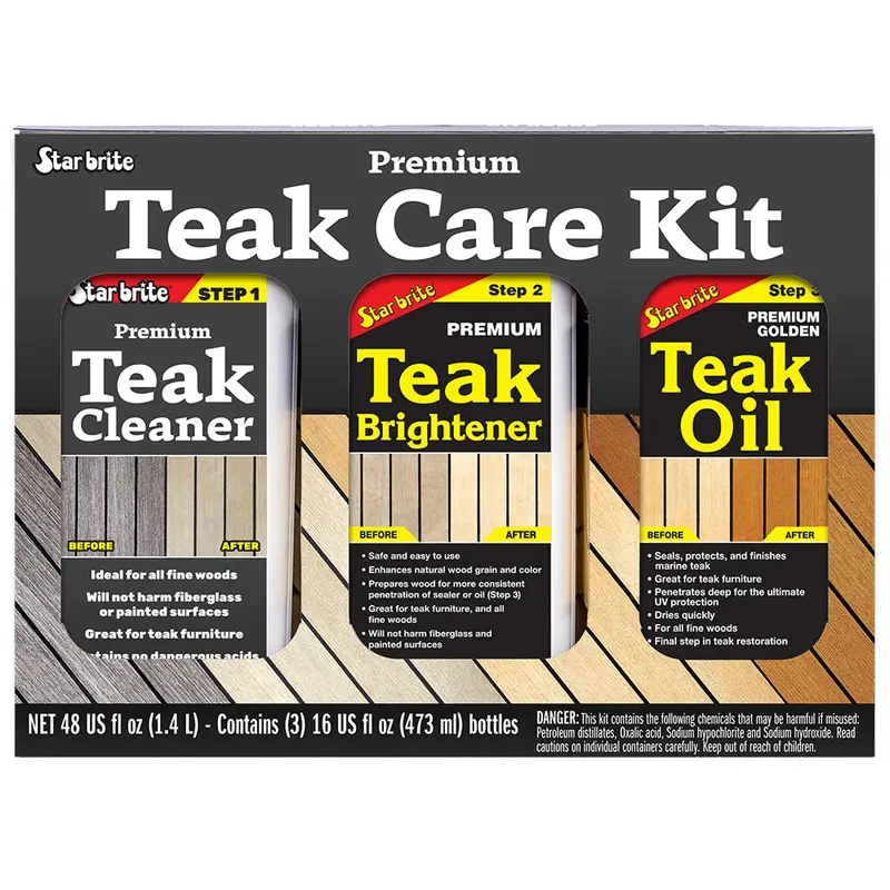 Star Brite Premium Teak Care Kit - 16 Oz [81216] 1