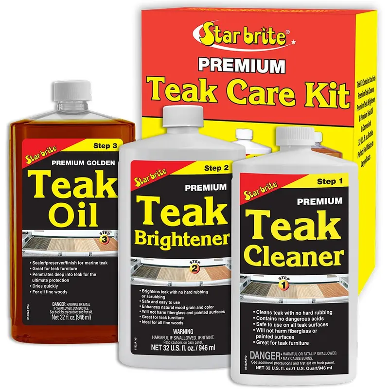 Star Brite Premium Teak Care Kit - 32 Oz [81202] 1