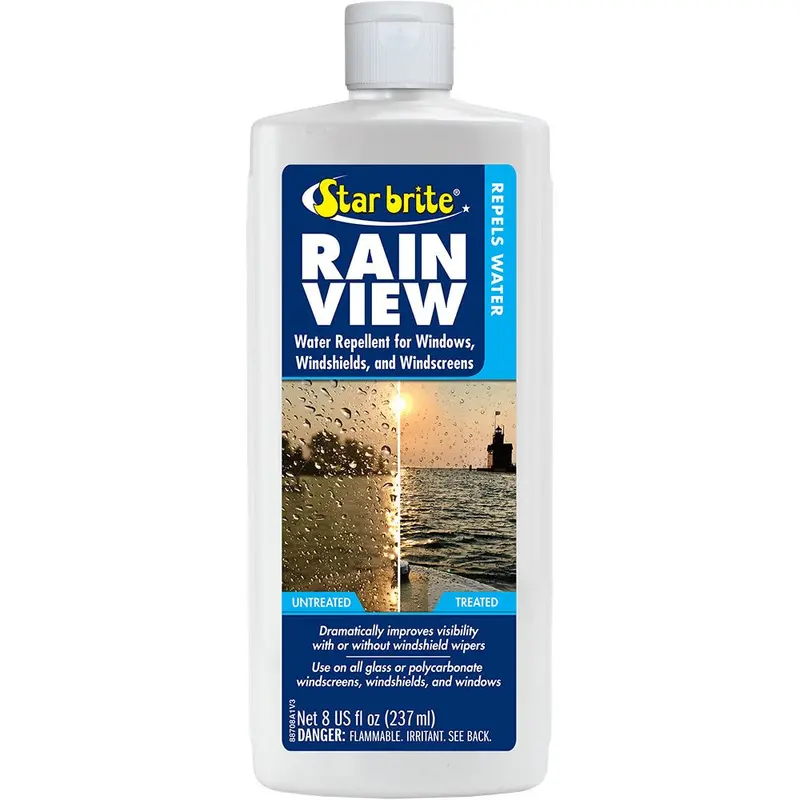 Star Brite Rain View - Rain Repellent F/Windshields  Windows - 8 Oz [88708] 1