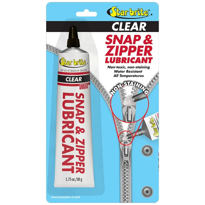 Star Brite Snap  Zipper Lubricant - Clear, Multi-Use - 1.75 Oz [89102P] 1