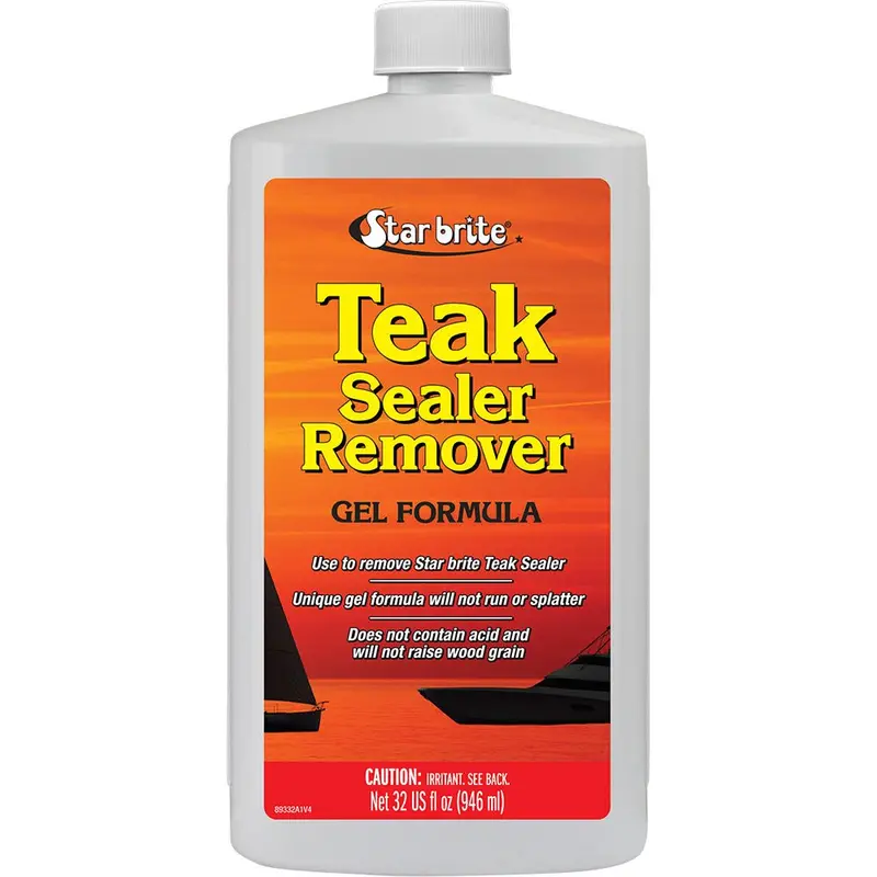 Star Brite Teak Sealer Remover - Gel Formula - Citrus Scent - 32 Oz [89332] 1