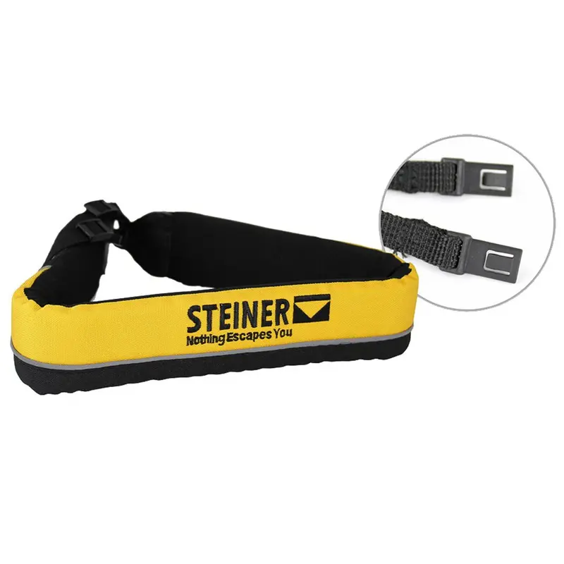 Steiner Yellow Floating Strap F/ Navigator Pro 7 X 30 Clicloc Binoculars [76804] 1