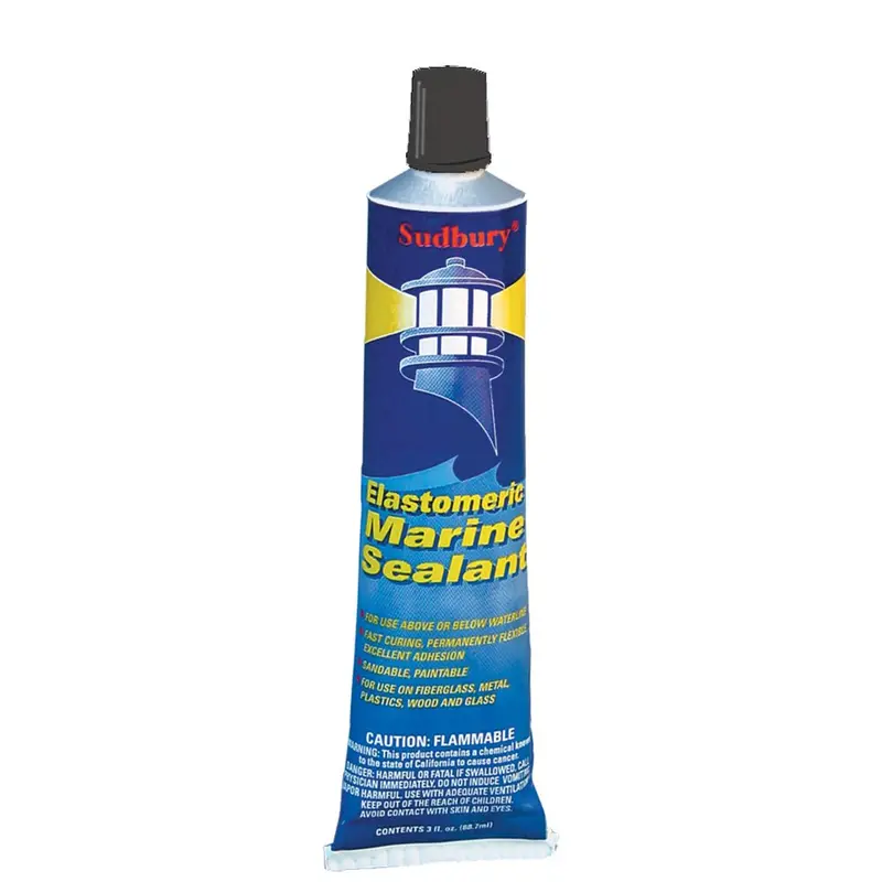 Sudbury Elastometric 3 Oz (89Ml) Sealant Tube - Black [322] 1