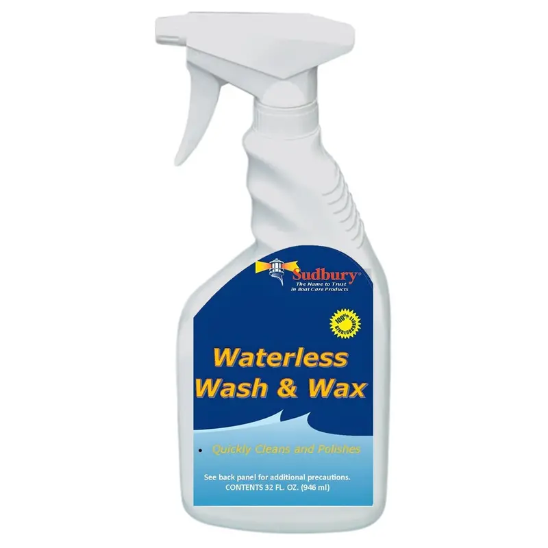Sudbury Waterless Wash  Wax - 32Oz Spray Bottle [150Q] 1