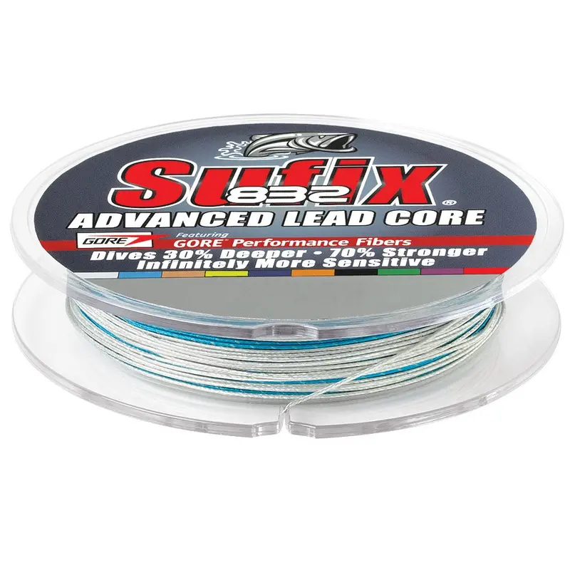 Sufix 832 Advanced Lead Core - 27Lb - 10-Color Metered - 100 Yds [658-127Mc] 1