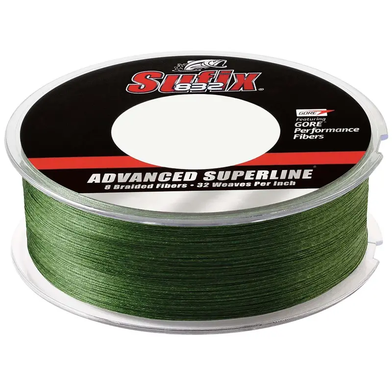 Sufix 832 Advanced Superline Braid - 15Lb - Low-Vis Green - 600 Yds [660-215G] 1