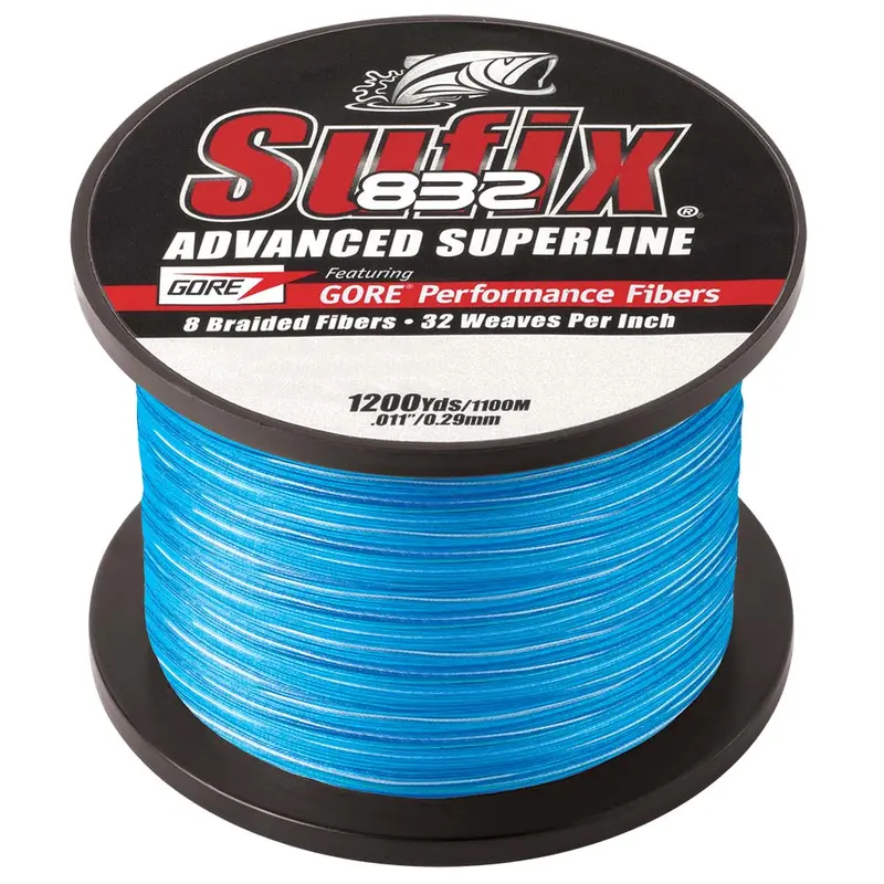 Sufix 832 Advanced Superline Braid - 20Lb - Coastal Camo - 1200 Yds [660-320Cc] 1