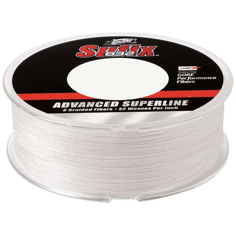 Sufix 832 Advanced Superline Braid - 20Lb - Ghost - 600 Yds [660-220Gh] 1