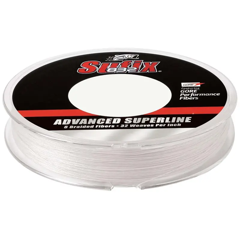 Sufix 832 Advanced Superline Braid - 6Lb - Ghost - 150 Yds [660-006Gh] 1