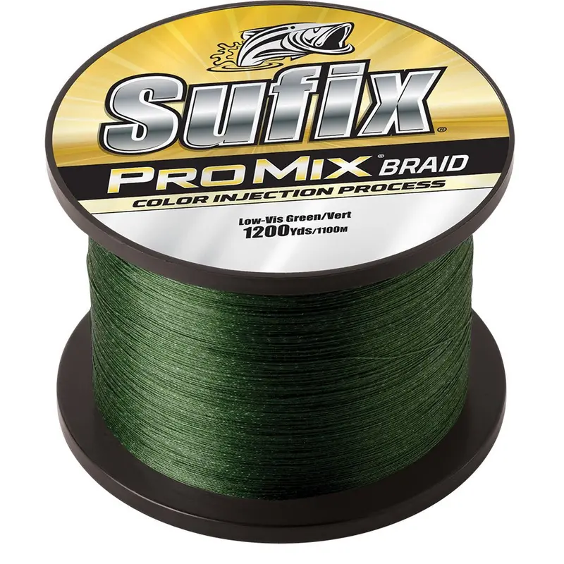 Sufix Promix Braid - 10Lb - Low-Vis Green - 1200 Yds [630-310G] 1
