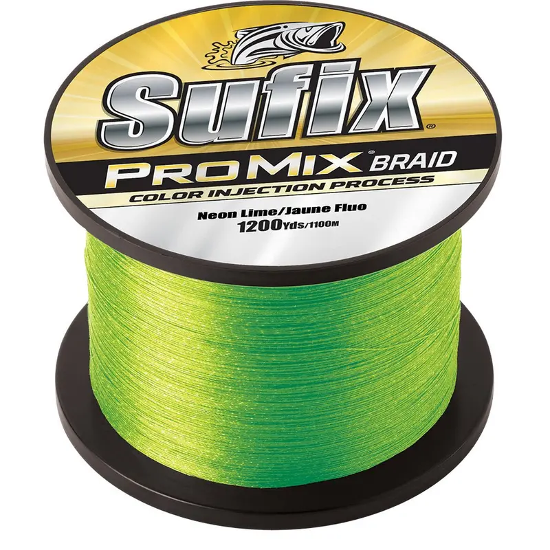 Sufix Promix Braid - 40Lb - Neon Lime - 1200 Yds [630-340L] 1