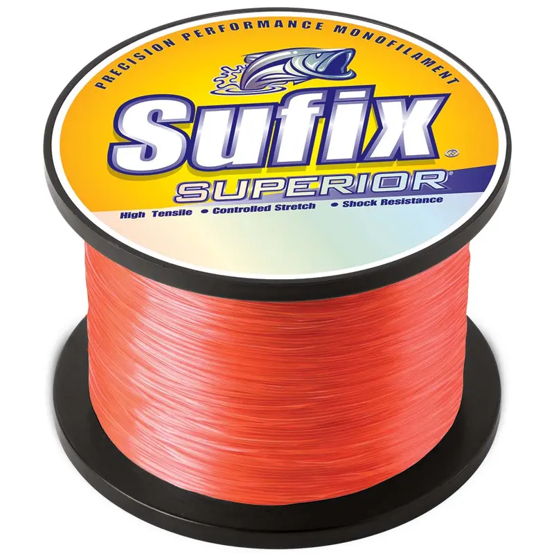 Sufix Superior Neon Fire Monofilament - 8Lb - 1720 Yds [636-108] 1