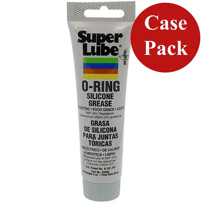 Super Lube O-Ring Silicone Grease - 3Oz Tube *Case Of 12 [93003-Case] 1