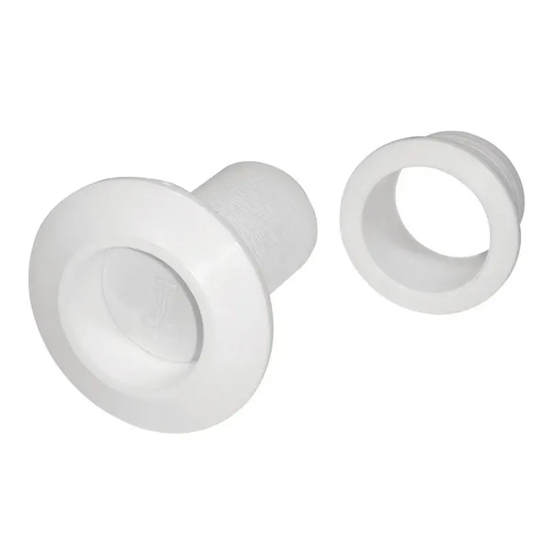 T-H Marine Recessed Flapper Scupper Drains - White [Rfs-2-Dp] 1
