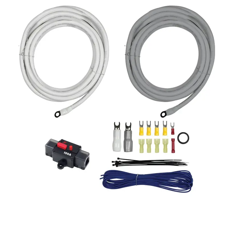 T-Spec V10-2041 4 Gauge Amp Wiring Kit - 20 (6.1 M) [V10-2041] 1