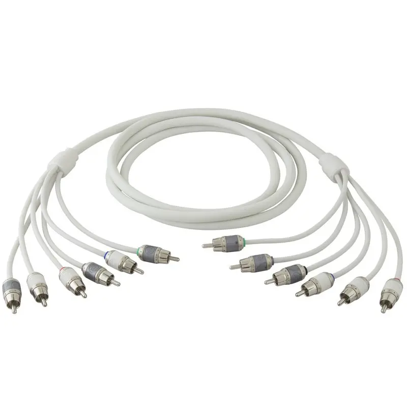 T-Spec V10 Series Rca Audio Cable - 6 Channel - 17 (5.18 M) [V10r176] 1